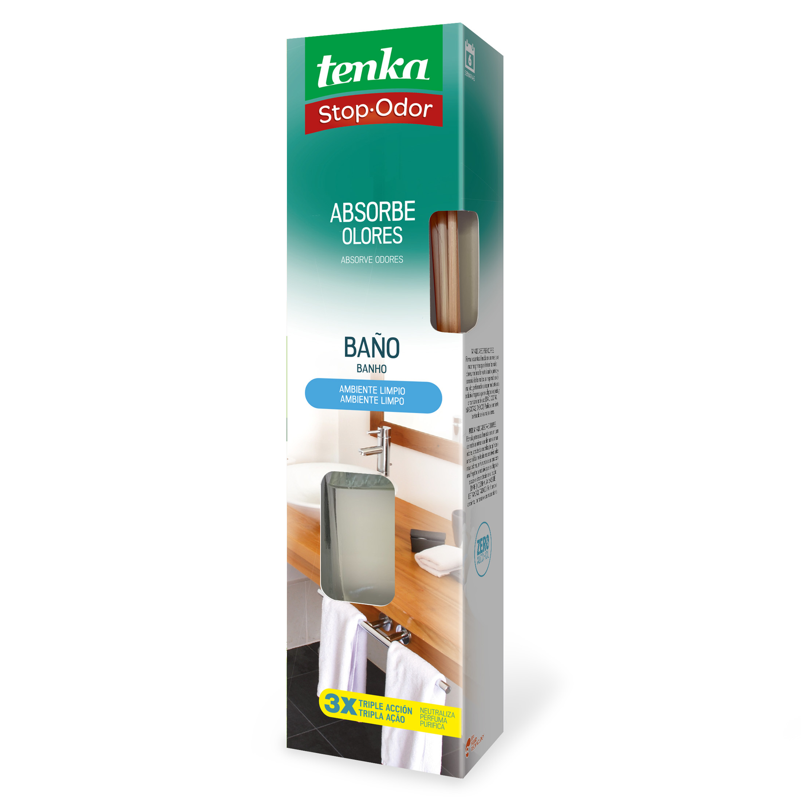 mikados absorve olores