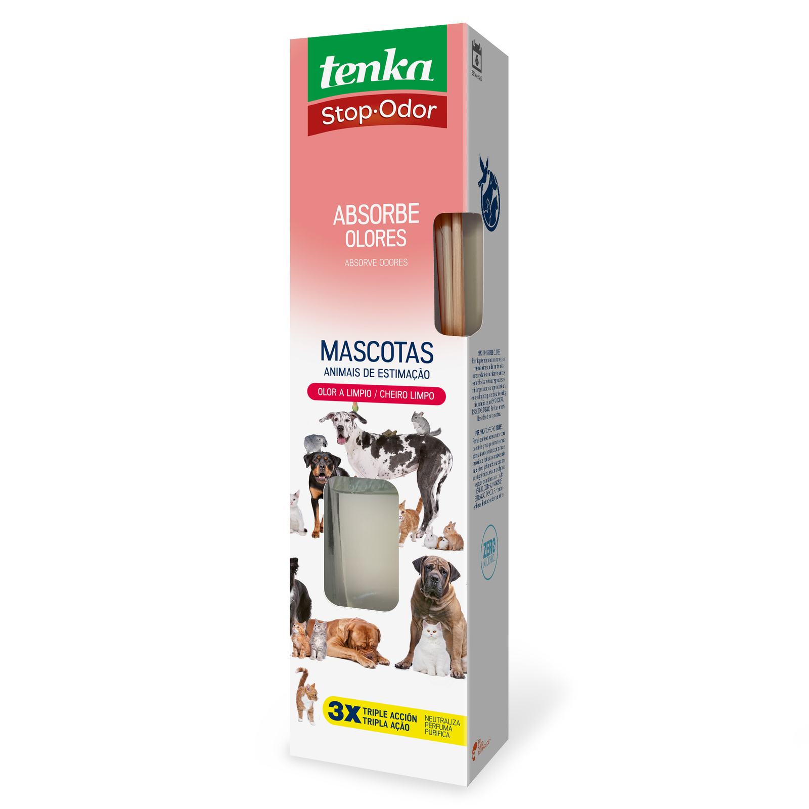 mikados absorve olores